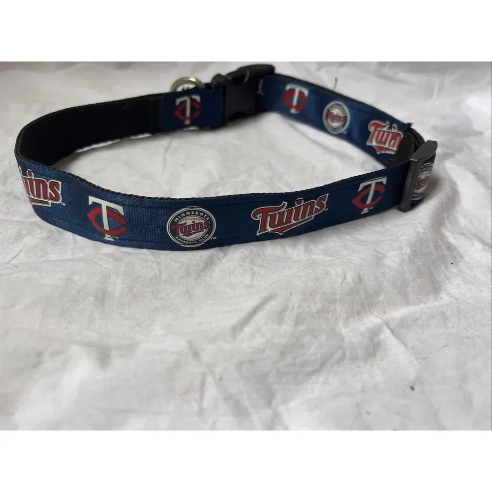 Minnesota Twins MLB‎ Dog Collar Med-Lg Dog